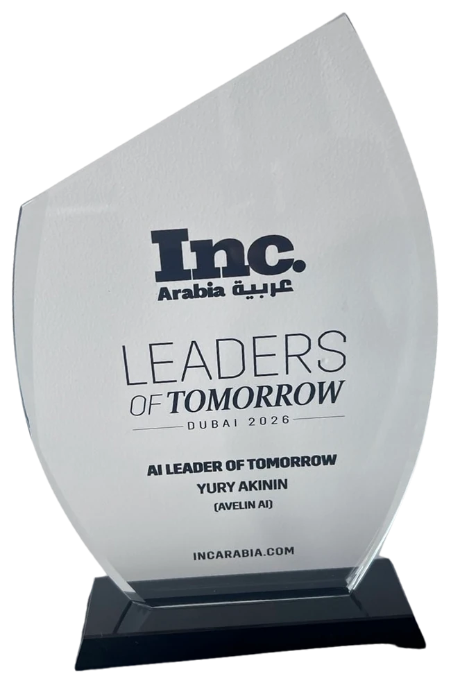 Inc. Arabia AI Leader of Tomorrow award
